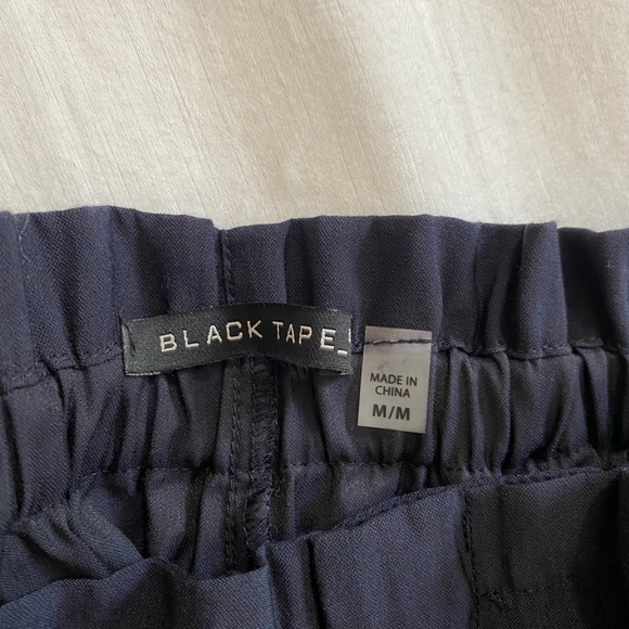 Black Tape Navy Paper Bag Shorts Size Medium NWT - Picture 8 of 9